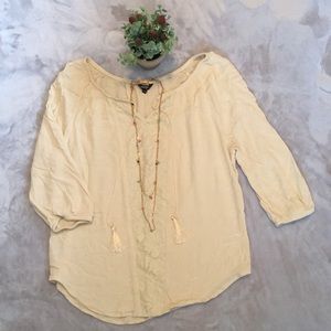 Pretty boho top with tassels